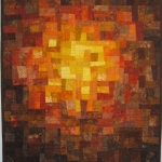 Brown Rust Gold Mosaic