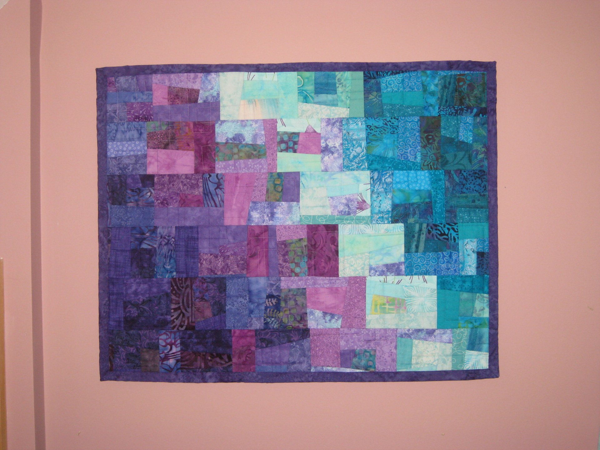 Mosaic Quilt Piecing Options Art Quilts By Sharon