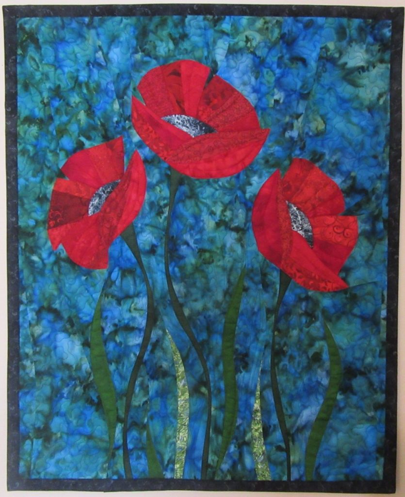 Three Red Poppies CUSTOM March 2017