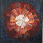 Circles of Color Art Quilt