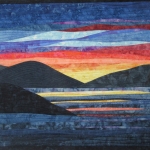 Custom Sunset over water