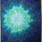 CUSTOM Teal Blue Starburst