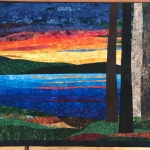 custom landscape sunset on Lake