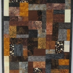 Bright Blacks and Browns Mosaic
