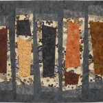 Wonky Grey Black Brown Columns