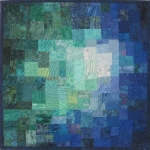Blue Green Teal Mosaic