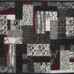 Modern Black White Blocks