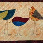 3 silly tall birds