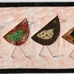 silly brown marching birds
