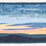 Quiet Sunset Art Quilt