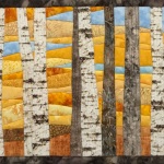 Birch trees 14 in autumn 2