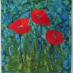 Three Red Poppies 3