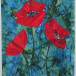 Three Red Poppies 3