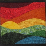 Abstract Sunset Small