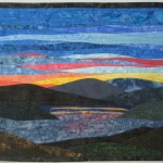 Sunset 50 Mountains and Lake