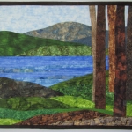 Trees 24 with Mountains and Lake