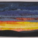 Sunset 22 Art Quilt
