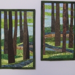 Trees 18 and 19 in spring