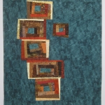 Balancing Squares Art Quilt