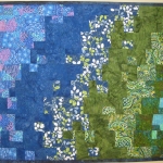 Gardens and Ponds Art Quilt