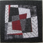 Fractured Blocks 1 Small Art Quilt
