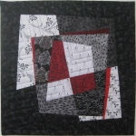 Fractured Blocks 2 Small Art Quilt