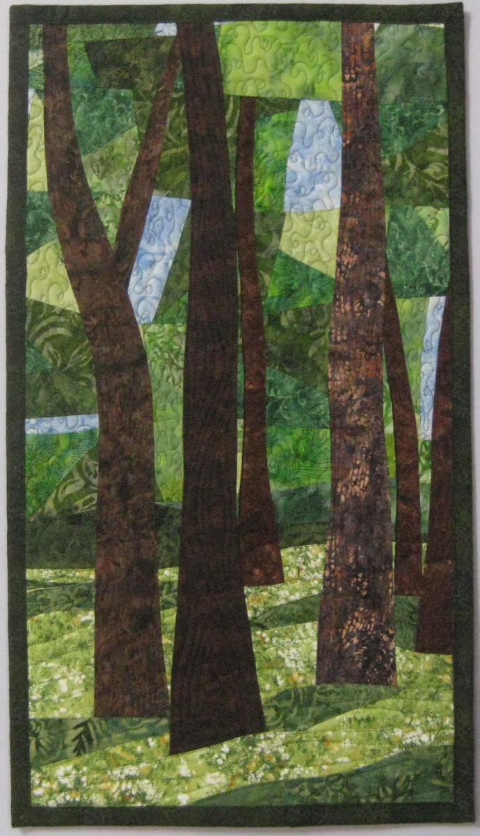 New Tree Wall Quilts Art Quilts by Sharon