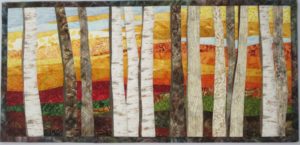 Birch Trees 7 in Autumn